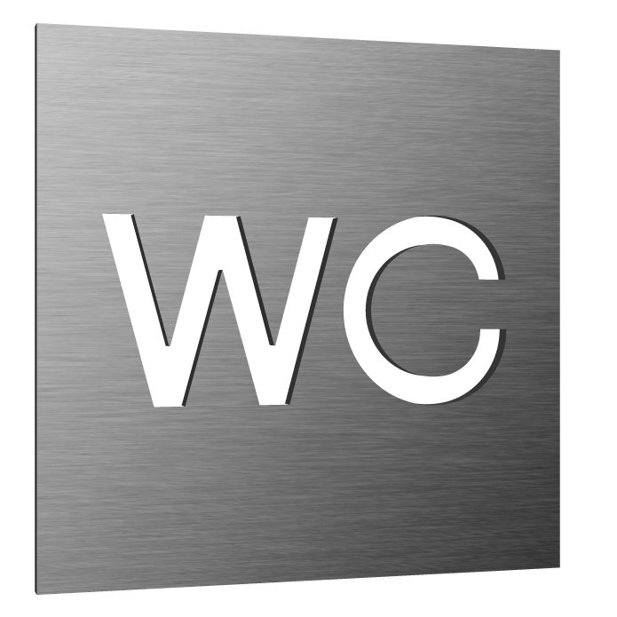 letrero acero inoxidable letrero acero inoxidable