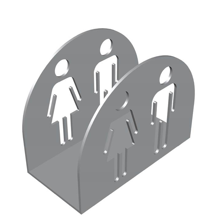 A211.102 Servilletero circular pareja