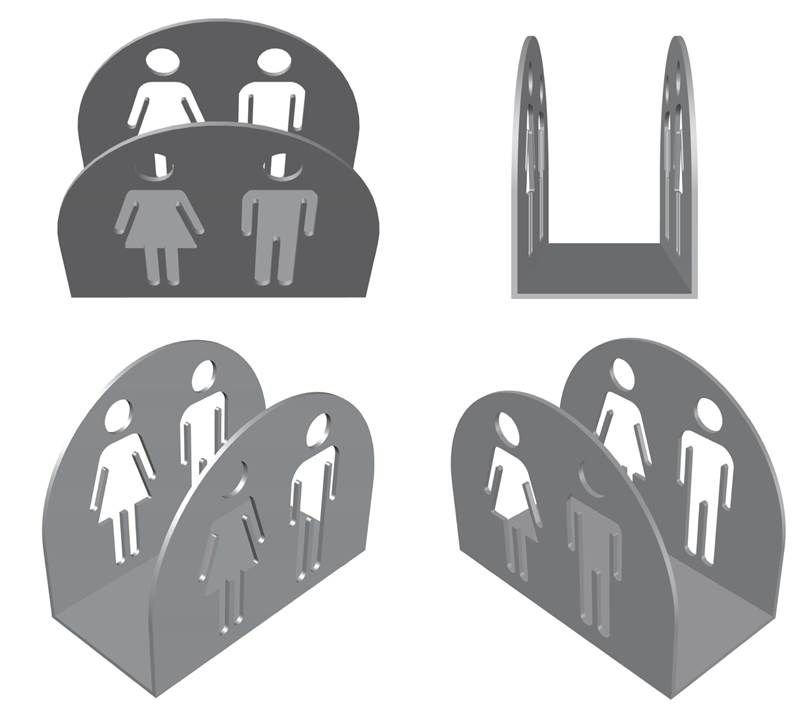 A211.102_5 Servilletero circular pareja