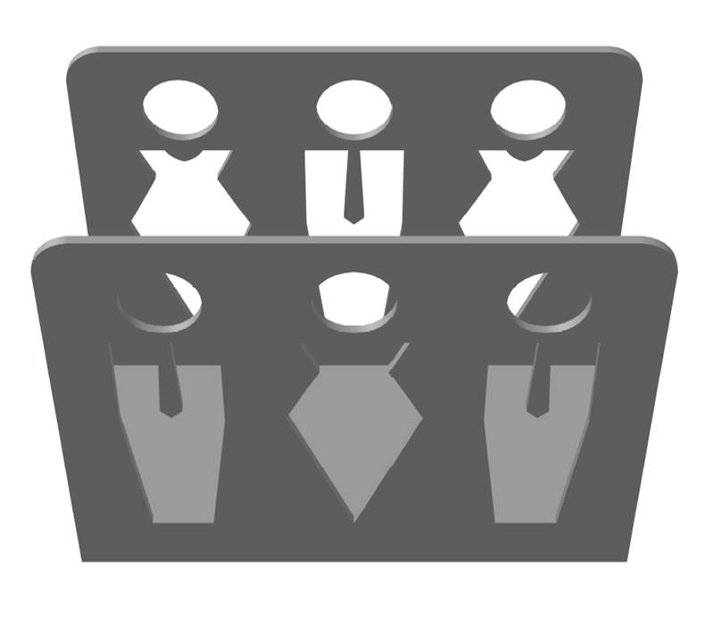 A211.105_3 Servilletero cuadrado personas