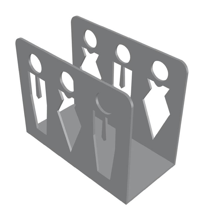 A211.105_4 Servilletero cuadrado personas