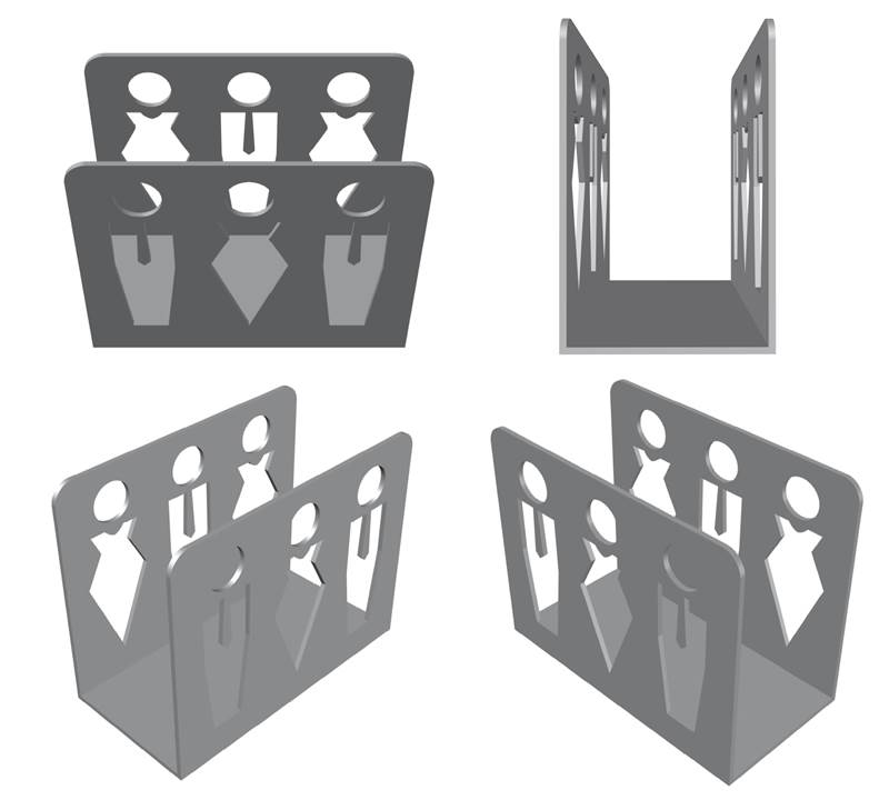 A211.105_5 Servilletero cuadrado personas