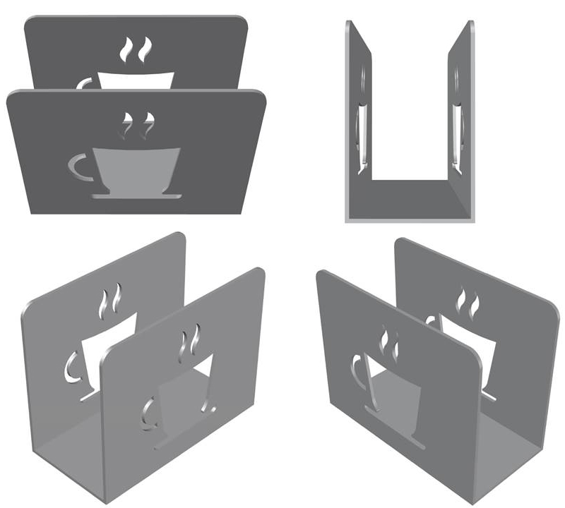 A211.109_5 Servilletero cuadrado café